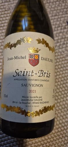 Bourgogne Saint-Bris Jean-Michel Daulne Sauvignon 2021