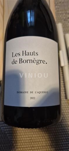 Languedoc Languedocsluttningarna Domaine L'Aqueduc Les Hauts de Bornègre 2022
