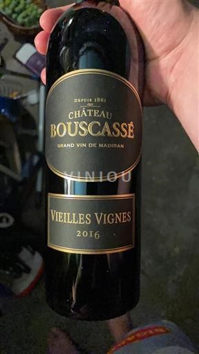 Sud-Ouest Madiran Château Bouscassé Vieilles Vignes 2016