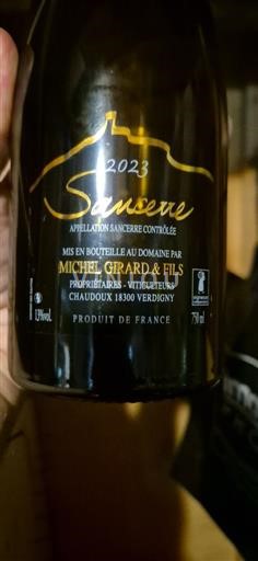 Valle della Loira Sancerre Michel Girard & Fils 2023