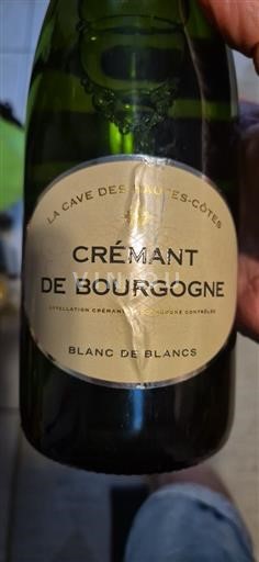 Bourgogne Crémant de Bourgogne La Cave des Hautes-Côtes Blanc de Blancs Ikke årgangsbestemt