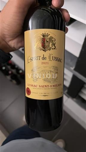 Bordeaux Lussac-saint-émilion L'Esprit de Lussac 2021