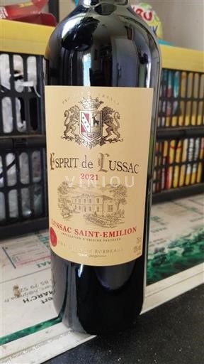 Bordeaux Lussac-saint-émilion L'Esprit de Lussac 2021
