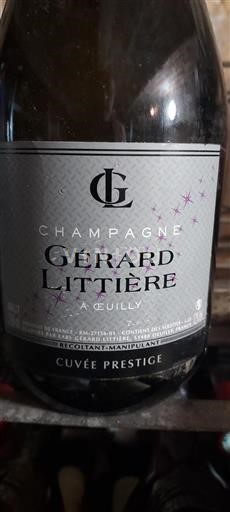 Champagne Šampanské Gérard Littière Prestige Neročník