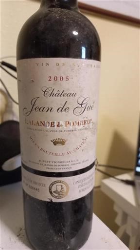 Bordeaux Lalande-de-Pomerol Château Jean de Gué 2005