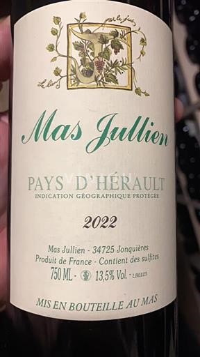 Languedoc No especificado Mas Jullien 2022
