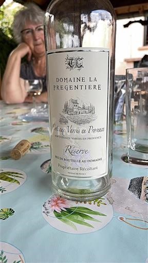 Provenza Coteaux Varois en Provenza Domaine La Pregentière Réserve Senza annata