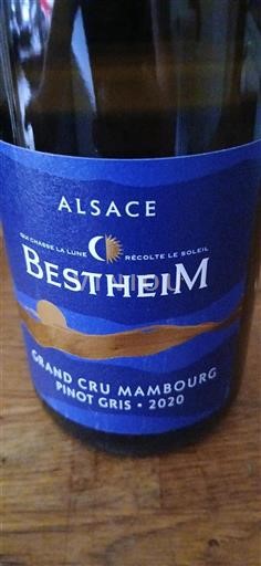 Alsace Grand Cru Bestheim Grand Cru Mambourg Pinot Gris 2020