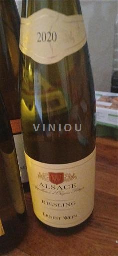 Elzas Grand Cru Ernest Wein 2020