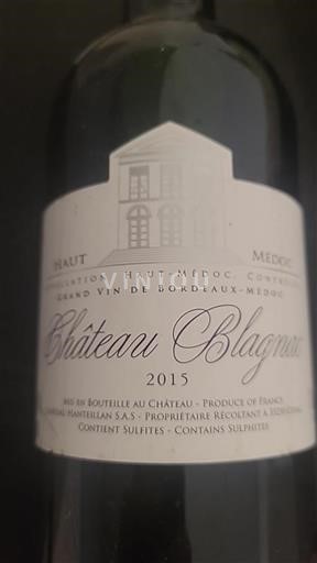 Bordeaux Haut-Médoc Château Blagnac 2015