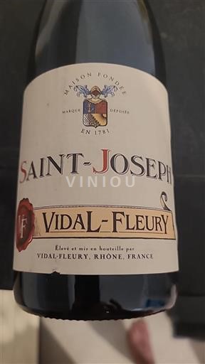 Valle del Ródano Saint-Joseph Vidal-Fleury Sin añada