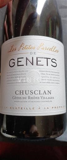 Rhônedalen Côtes-du-Rhône-Villages Genets Les Petites Parcelles 2022