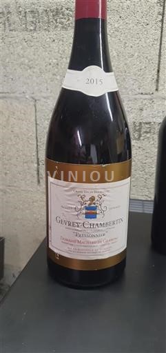 Burgundsko Gevrey-Chambertin Domaine Machard de Gramont Pressonnier 2015
