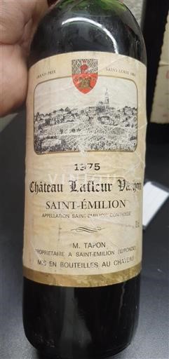 Bordeaux Saint-Émilion Château Lafleur Vapon 1975