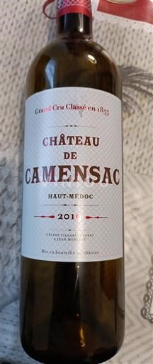 Bordeaux Haut-Médoc Grand Cru Château Camensac 2016