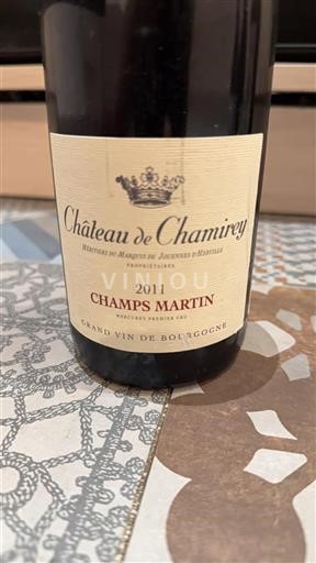 Borgogna Mercurey Premier Cru Chamirey Champs Martin 2011