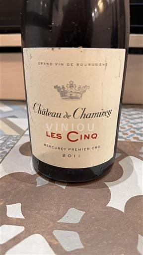 Borgogna Mercurey Premier Cru Chamirey Les Cinq 2011