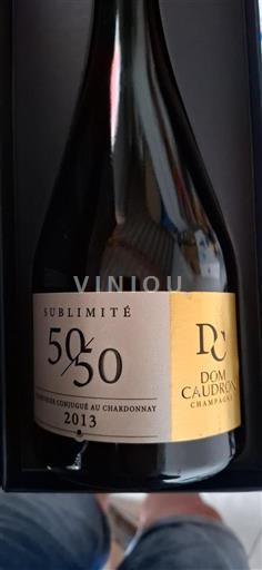 Champagne Dom Caudron 50/50 Sublimité 2013