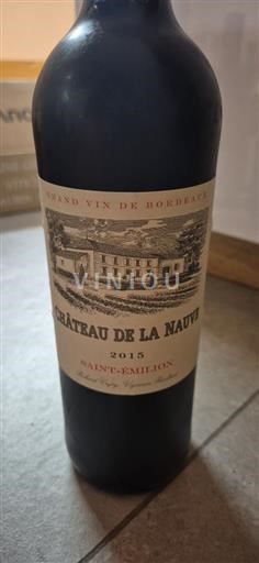 Bordeaux Saint-Émilion Château La Nauve 2015