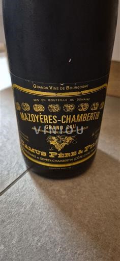Borgogna Mazoyères-chambertin Grand Cru Camus Père & Fils Mazoyères-Chambertin 2006