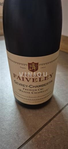 Borgogna Gevrey-Chambertin Premier Cru Domaine Faiveley Petite Chapelle 2018