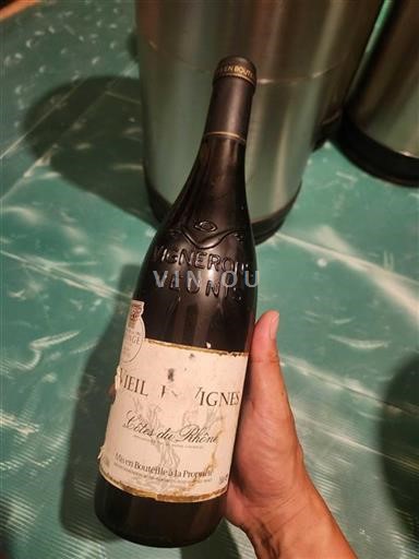Vallée du Rhône Côtes-du-rhône Vignerons Réunis Vieilles Vignes 2008
