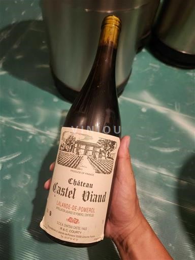 Burdeos Lalande-de-Pomerol Château Castel Viaud Sin añada