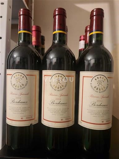 Bordeaux Barons de Rothschild Réserve Spéciale 2002