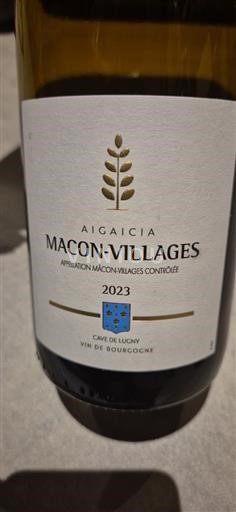 Burgundy Mâcon and Mâcon-Villages Cave de Lugny Aigaicia 2023