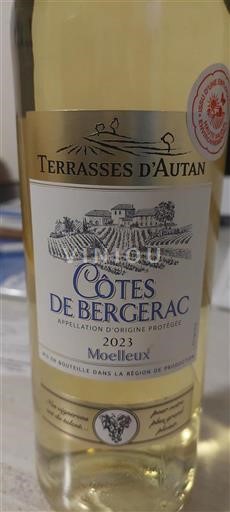 South West Côtes de Bergerac Terrasses Autan 2023