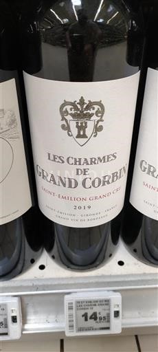 Bordeaux Saint-Émilion Grand Cru Grand Corbin Les Charmes 2019