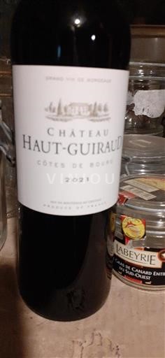 Bordeaux Côtes-de-bourg Château Haut-Guiraud 2021