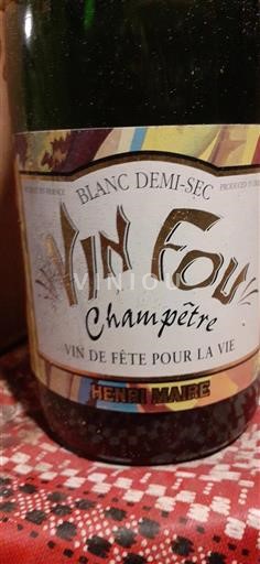 Jura Henri Maire Vin Fou Champêtre Non Millésimé