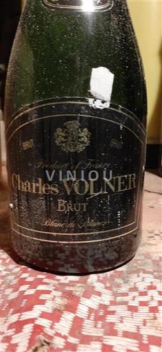 Champagne Charles Volner Blanc de Blancs Non Millésimé