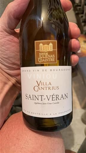 Borgogna Saint-Véran Cave de Juliénas Chaintré Villa Cantrius 2023