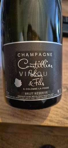 Champagne Courtillier Line & Fils Brut Réserve 2023