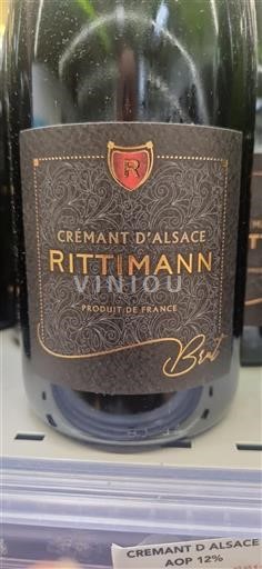 Alsace Crémant d'Alsace Grand Cru Rittimann Ikke årgangsbestemt