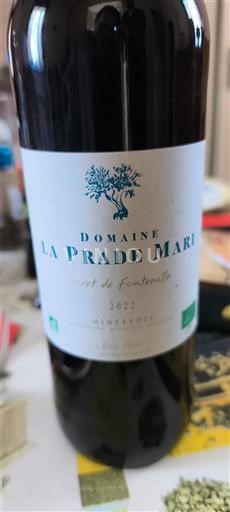 Languedoc Minervois Domaine La Prade Mari Secret de Fontenille 2022