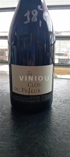 Languedoc Terrasses-du-larzac E.A.R.L. Vignoble Orliac Clos du Prieur 2021