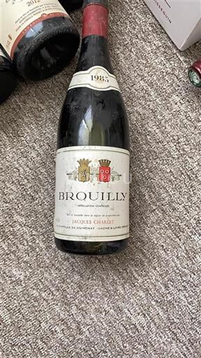Beaujolais Brouilly Jacques Charlet 1985