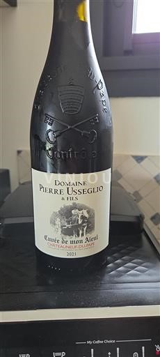 Rhône-dalen Châteauneuf-du-Pape Domaine Pierre Usseglio & Fils de mon Aïeul 2021