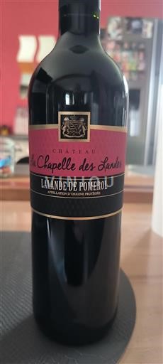 Burdeos Lalande-de-Pomerol Château La Chapelle des Landers 2024