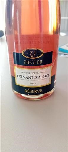 Elsass Crémant d'Alsace Ziegler Réserve Ohne Jahrgang