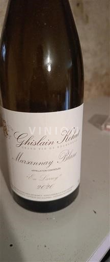 Burgundy Marsannay Ghislain Kohut En Larrey 2020