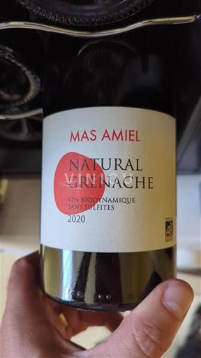 Languedoc Ospecificerad Mas Amiel Natural Grenache 2020