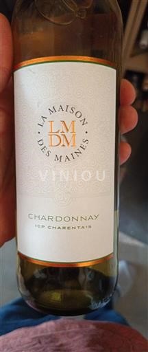 Aquitanien und Charente Charentais La Maison des Maines Chardonnay Ohne Jahrgang