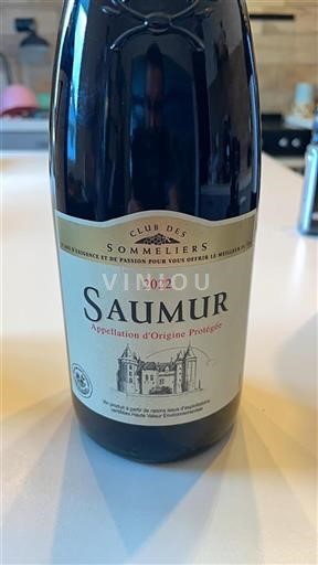 Loiredalen Saumur Club des Sommeliers 2022