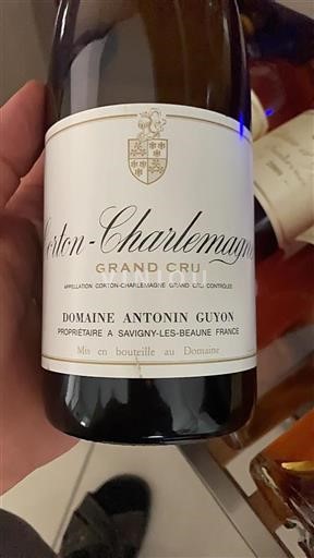 Burgundy Corton-Charlemagne Grand Cru Domaine Antonin Guyon 2017