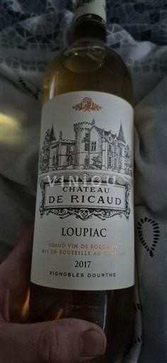 Bordeaux Loupiac Château Ricaud 2017