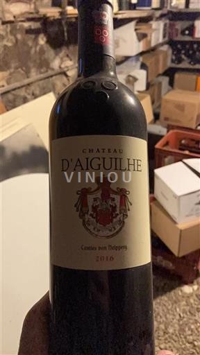 Bordeaux Castillon-côtes-de-bordeaux Château Aiguilhe 2016